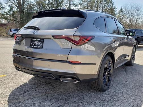 Liquid Carbon Metallic 2026 Acura MDX A-Spec Advance Package
