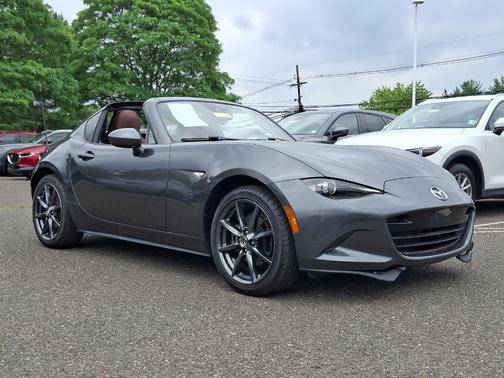Machine Gray Metallic 2019 Mazda MX-5 Miata RF Grand Touring