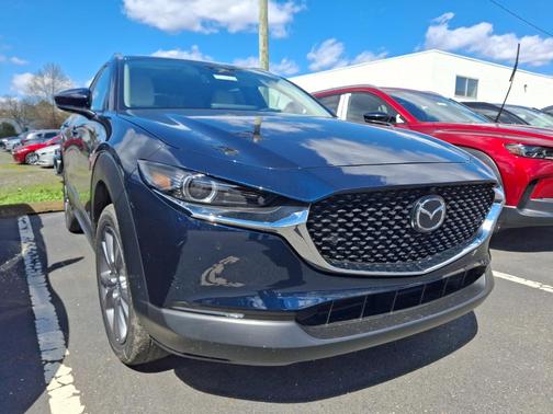 Deep Crystal Blue Mica 2026 Mazda CX-30 Premium Package