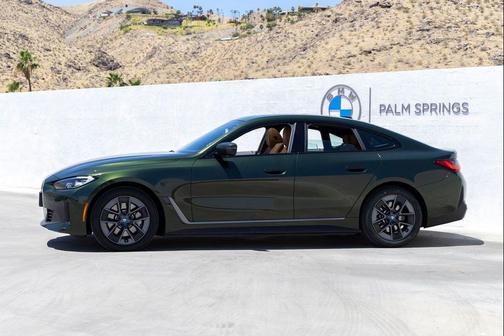 San Remo Green Metallic 2023 BMW i4 Gran Coupe eDrive35