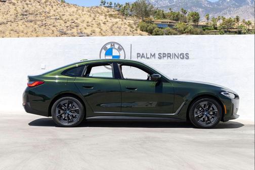 San Remo Green Metallic 2023 BMW i4 Gran Coupe eDrive35