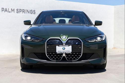 San Remo Green Metallic 2023 BMW i4 Gran Coupe eDrive35