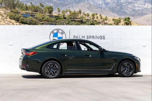 San Remo Green Metallic 2023 BMW i4 Gran Coupe eDrive35