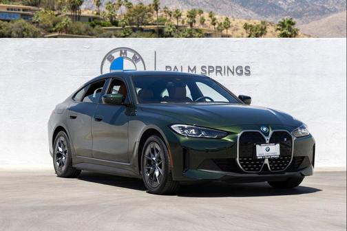 San Remo Green Metallic 2023 BMW i4 Gran Coupe eDrive35