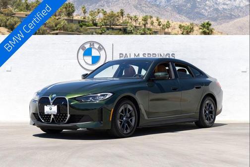 San Remo Green Metallic 2023 BMW i4 Gran Coupe eDrive35