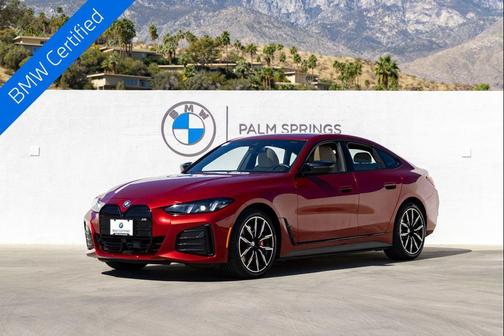 Vegas Red Metallic 2025 BMW i4 Gran Coupe M50