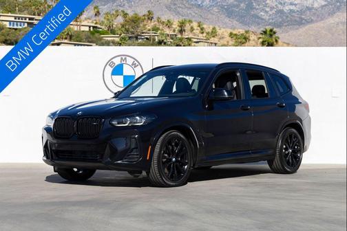 Carbon Black Metallic 2024 BMW X3 M40i
