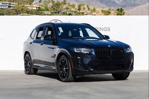 Carbon Black Metallic 2024 BMW X3 M40i