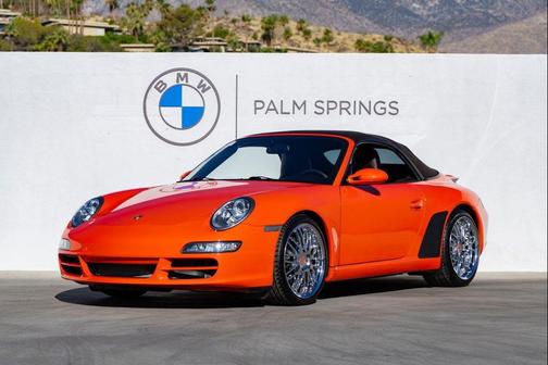 Orange 2007 Porsche 911 911 Carrera Cabriolet