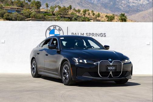 Black Sapphire Metallic 2025 BMW i4 Gran Coupe xDrive40