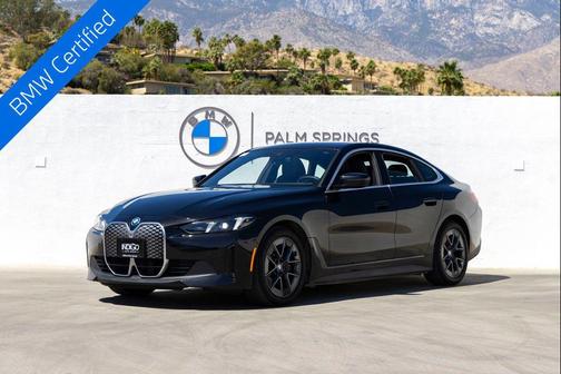 Black Sapphire Metallic 2025 BMW i4 Gran Coupe xDrive40