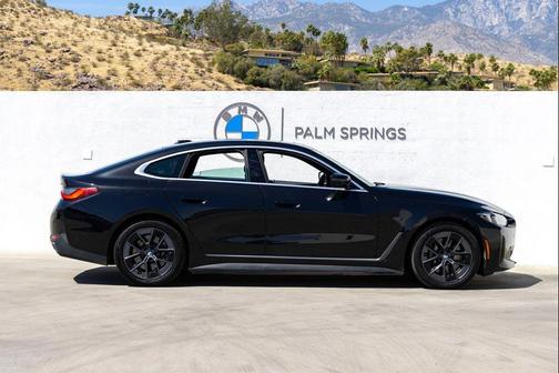 Black Sapphire Metallic 2025 BMW i4 Gran Coupe xDrive40