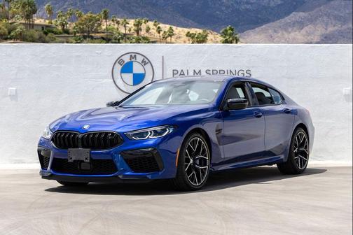 Marina Bay Blue Metallic 2025 BMW M8 Gran Coupe Competition