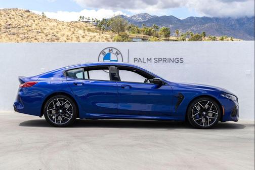 Marina Bay Blue Metallic 2025 BMW M8 Gran Coupe Competition