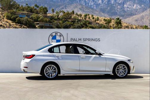 White Metallic 2023 BMW 330 330i