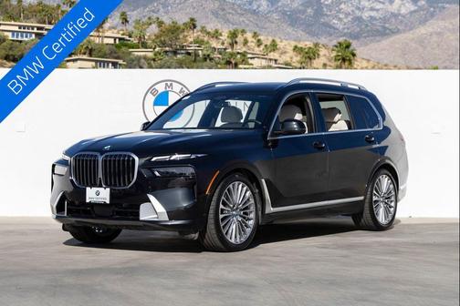 Black Sapphire Metallic 2024 BMW X7 xDrive40i