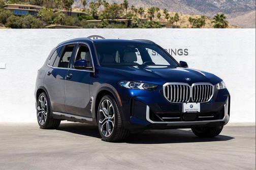 Tanzanite Blue II Metallic 2024 BMW X5 PHEV xDrive50e