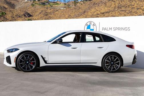 Mineral White Metallic 2026 BMW i4 Gran Coupe M60