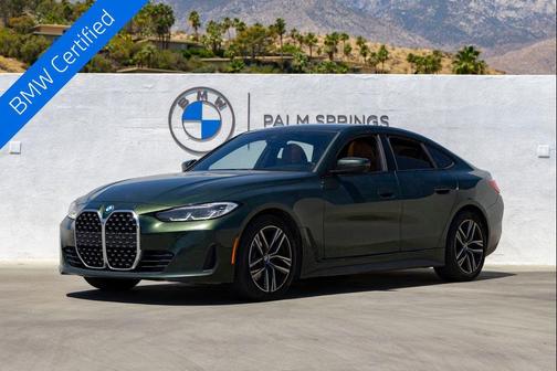 San Remo Green Metallic 2023 BMW 430 Gran Coupe i