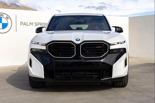 Mineral White Metallic 2026 BMW XM Label
