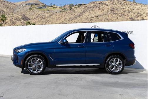 Phytonic Blue Metallic 2024 BMW X3 sDrive30i