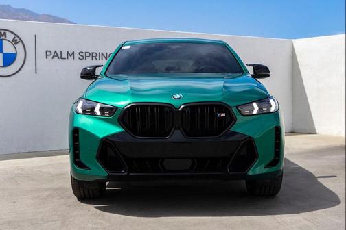 Isle of Man Green Metallic 2026 BMW X6 M60i