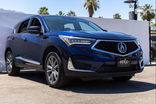 Apex Blue Pearl 2020 Acura RDX Technology Package