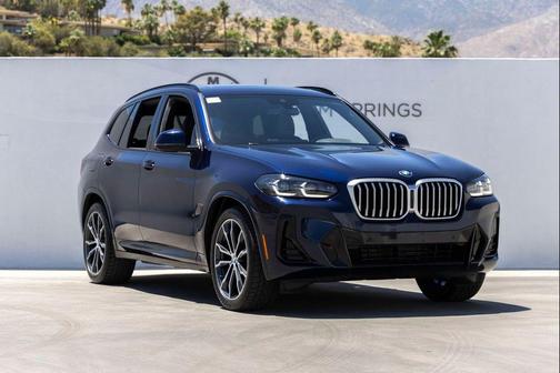 Tanzanite Blue II Metallic 2022 BMW X3 sDrive30i