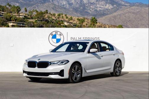 Mineral White Metallic 2023 BMW 530 i