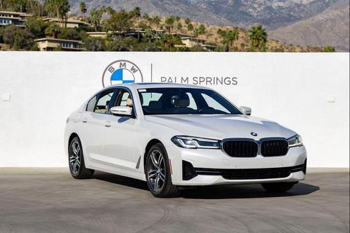 Mineral White Metallic 2023 BMW 530 i
