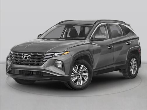 Gray 2024 Hyundai TUCSON Hybrid N Line