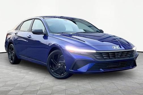 Blue 2026 Hyundai ELANTRA SEL Sport
