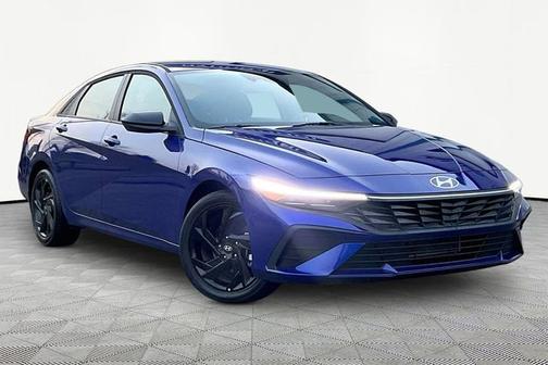 Blue 2026 Hyundai ELANTRA SEL Sport