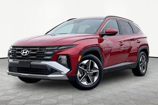 Red 2025 Hyundai TUCSON SEL