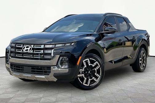 Black 2025 Hyundai SANTA CRUZ Limited