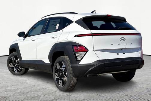 White 2025 Hyundai KONA SEL