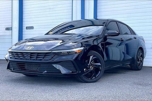 Black 2026 Hyundai ELANTRA SEL Sport