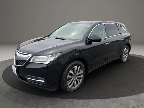 Crystal Black Pearl 2016 Acura MDX SH-AWD