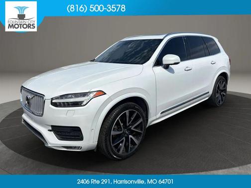 White 2019 Volvo XC90 T6 Inscription