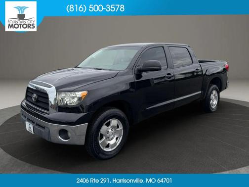 Black 2008 Toyota Tundra Base