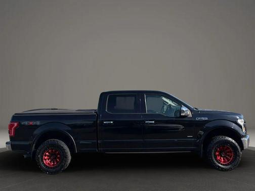 Shadow Black 2016 Ford F-150 Lariat