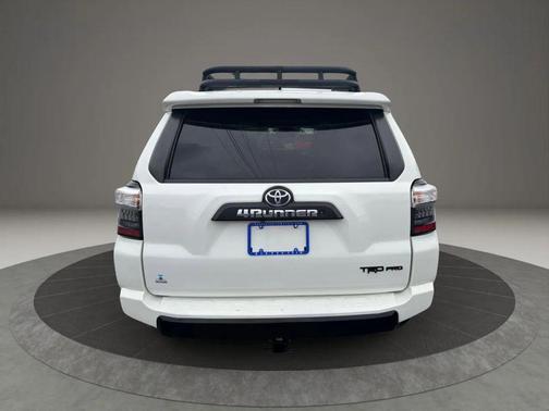 Super White 2019 Toyota 4Runner TRD Pro