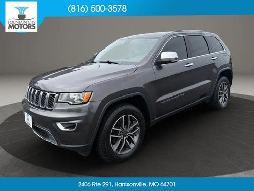 Granite Crystal Metallic Clearcoat 2019 Jeep Grand Cherokee Limited