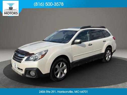 Satin White Pearl 2014 Subaru Outback 2.5i Limited