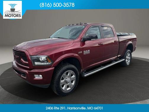 Delmonico Red Pearlcoat 2018 RAM 2500 Laramie Crew Cab 4x4 6'4' Box