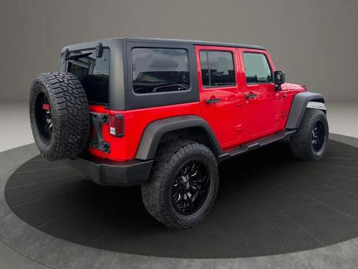 Firecracker Red Clearcoat 2017 Jeep Wrangler Unlimited Sport
