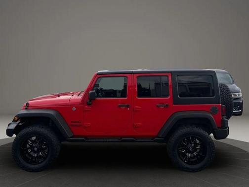 Firecracker Red Clearcoat 2017 Jeep Wrangler Unlimited Sport