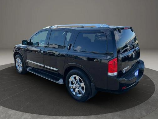 Black 2014 Nissan Armada Platinum
