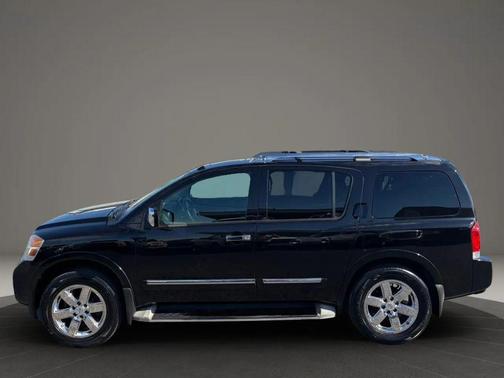 Black 2014 Nissan Armada Platinum