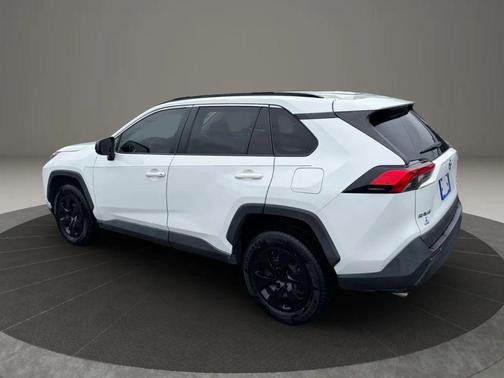 Super White 2019 Toyota RAV4 LE